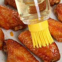 Load image into Gallery viewer, Silicone Honey Oil Bottle with Brush for Barbecue
