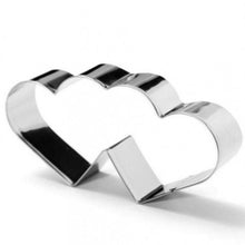 Load image into Gallery viewer, Double Heart Stainless Mold Cutter